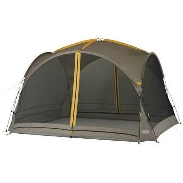 Gray 2-Door Screen House with Mesh Walls and Rainfly H168705