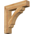 6x22W x 32x22D x 32x22H Olympic Block Rough Sawn Bracket, Western Red Cedar L431289