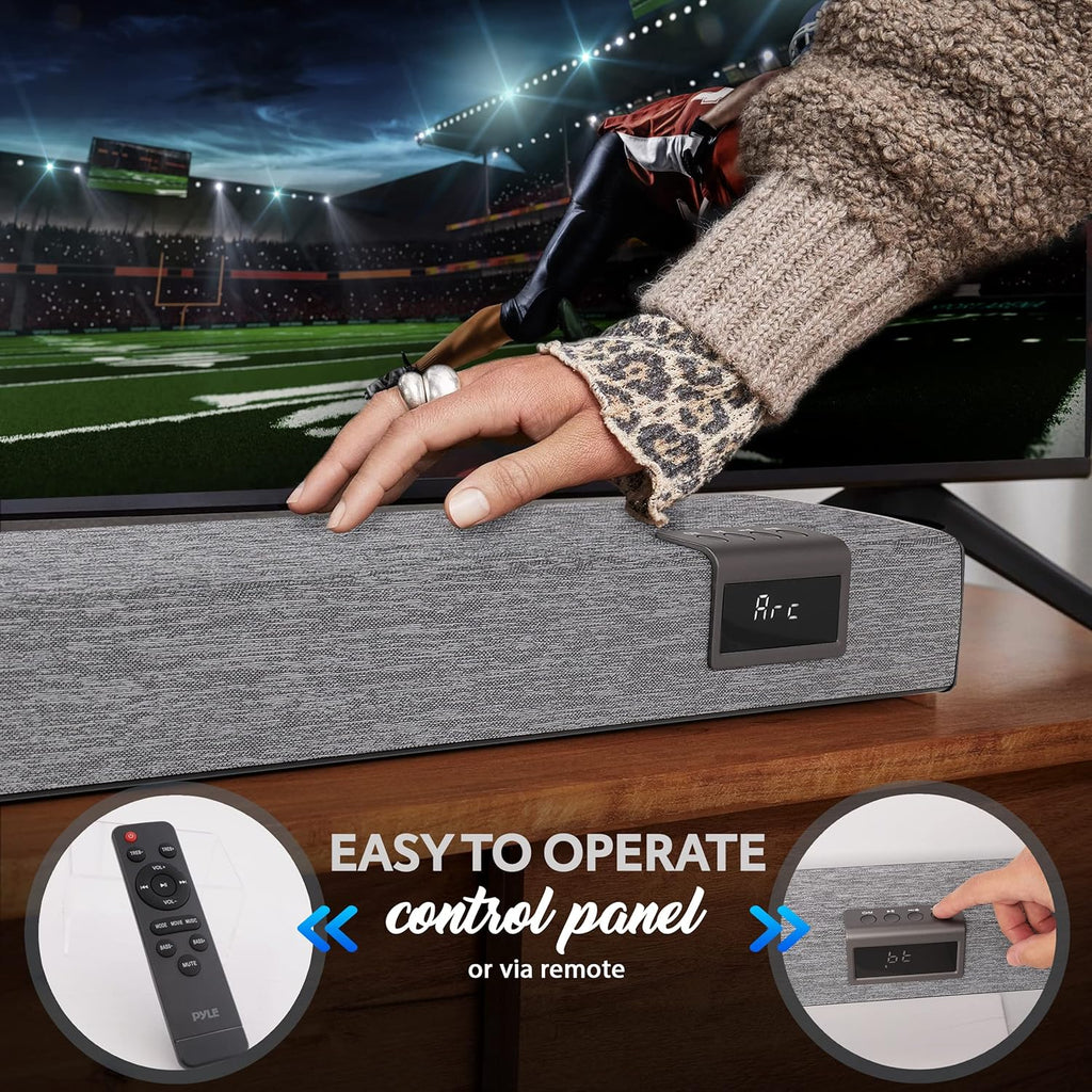60W Bluetooth Soundbar with Remote Control A743