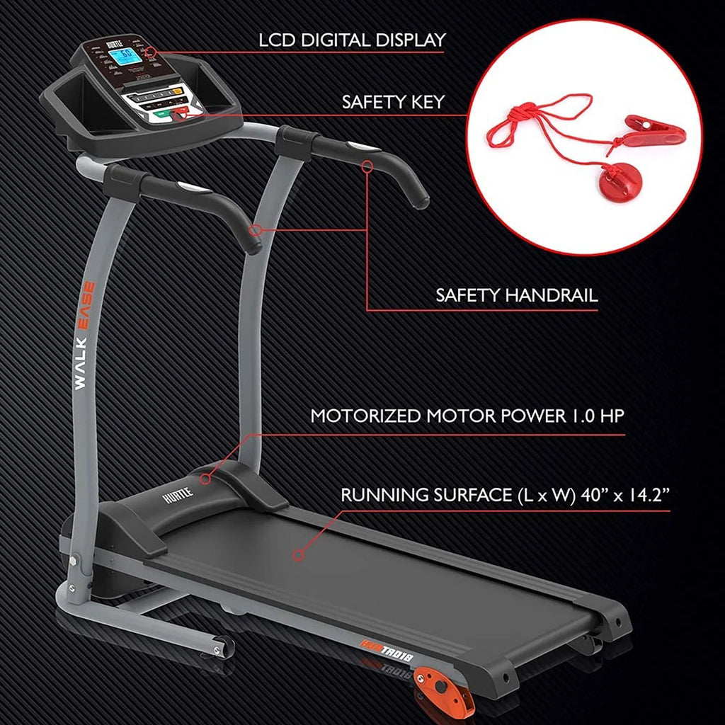 Portable Folding Digital Treadmill T6091