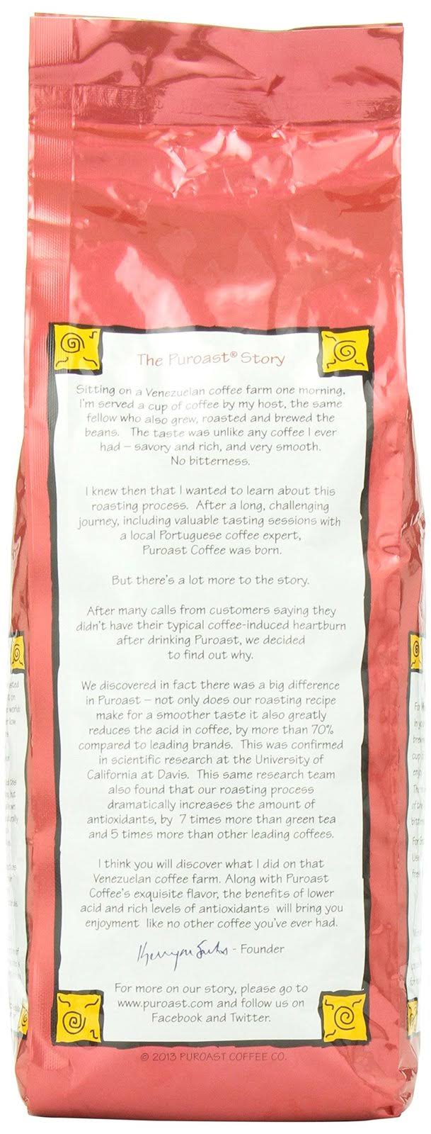 Low Acid Decaf Whole Bean Coffee, 2.5 Pound D8127