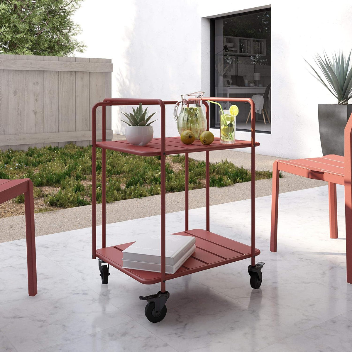 Yellow Outdoor Cart A322