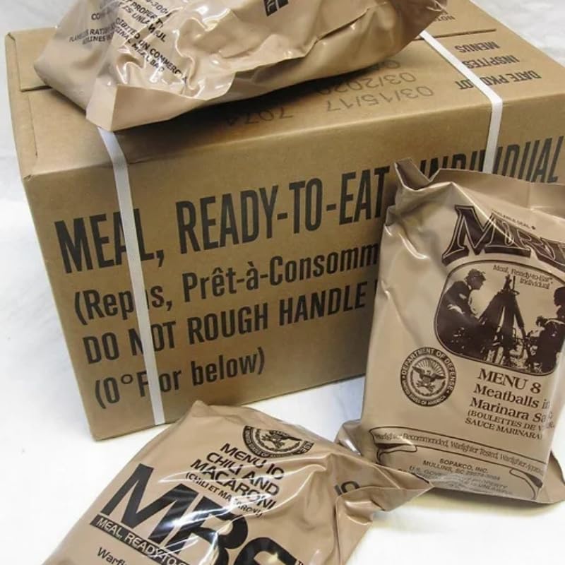 3 Pack 1250 Cal MRE Meals X69766