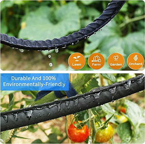 Flat Soaker Hose 100 ft with Stake A40143