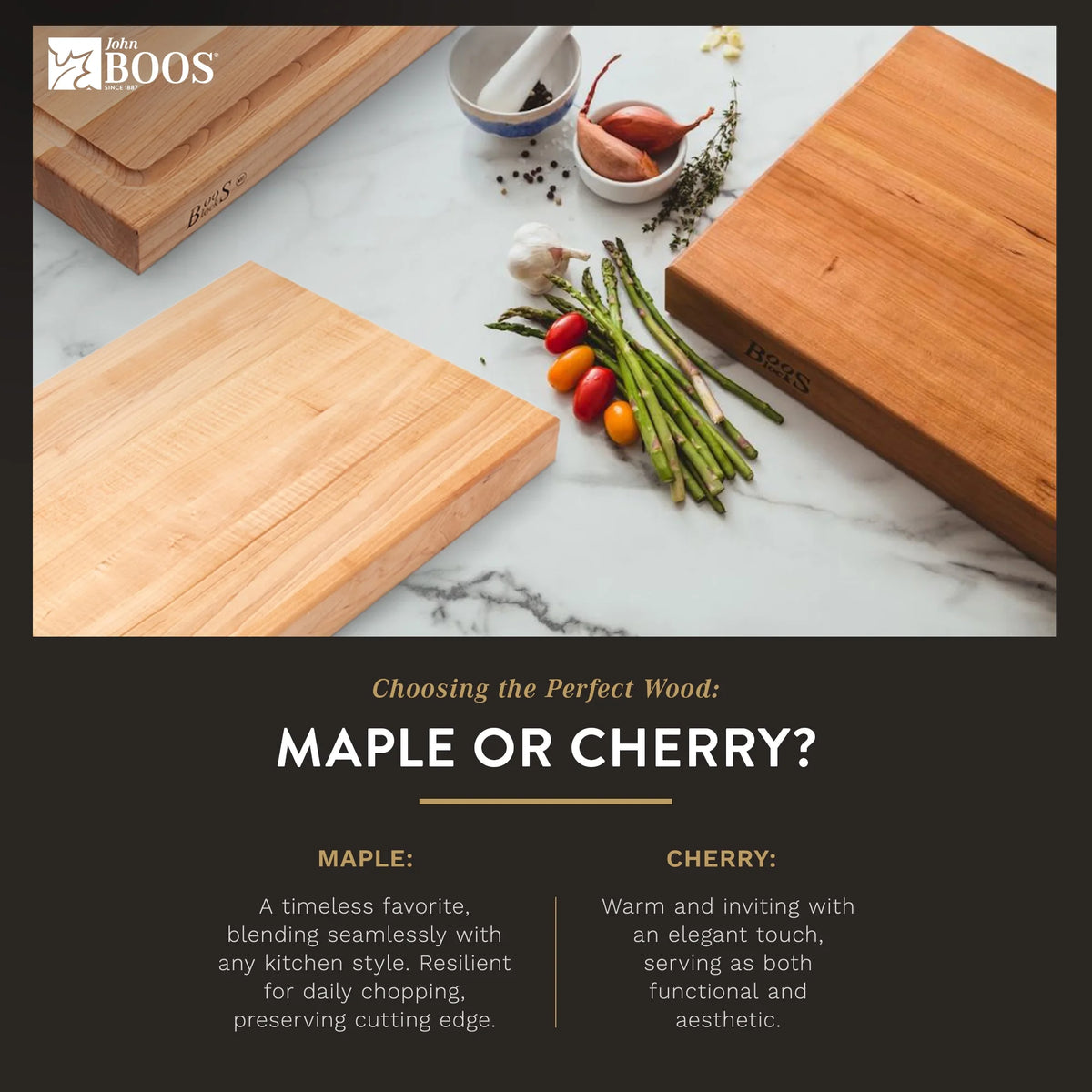 Maple Wood Cutting Board 24" x 18" x 2.25" O307