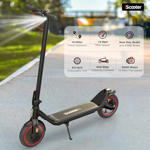 18/12 Miles Long Range Electric Scooter A585