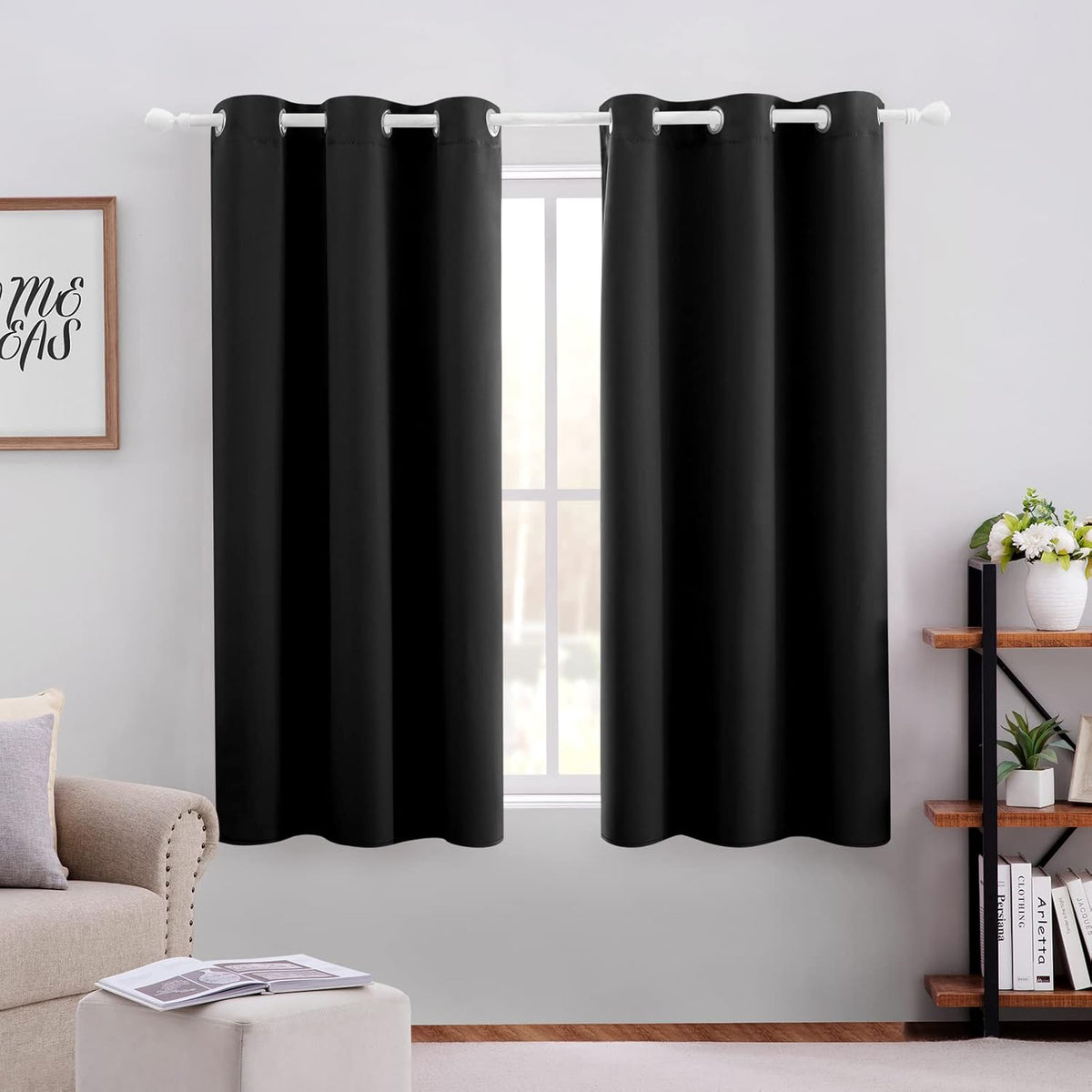 Blackout Curtains 52 X 84 Inch 2 Panels Set U499592