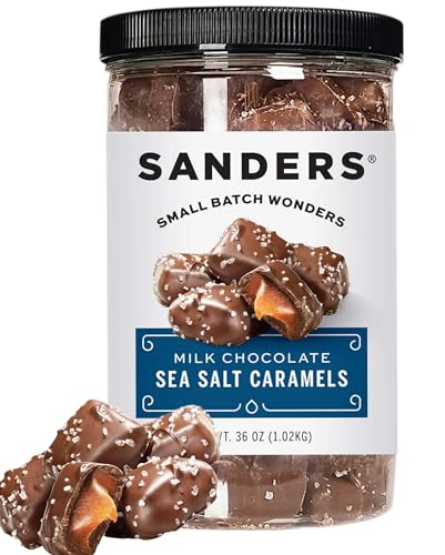 Milk Chocolate Sea Salt Caramels 36 Oz. (2 pack) G6668