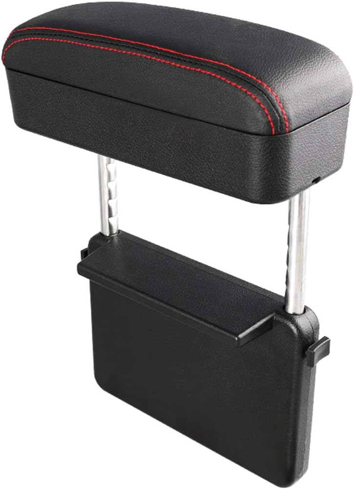 Adjustable Armrest Extender Console Storage Organizer K7047