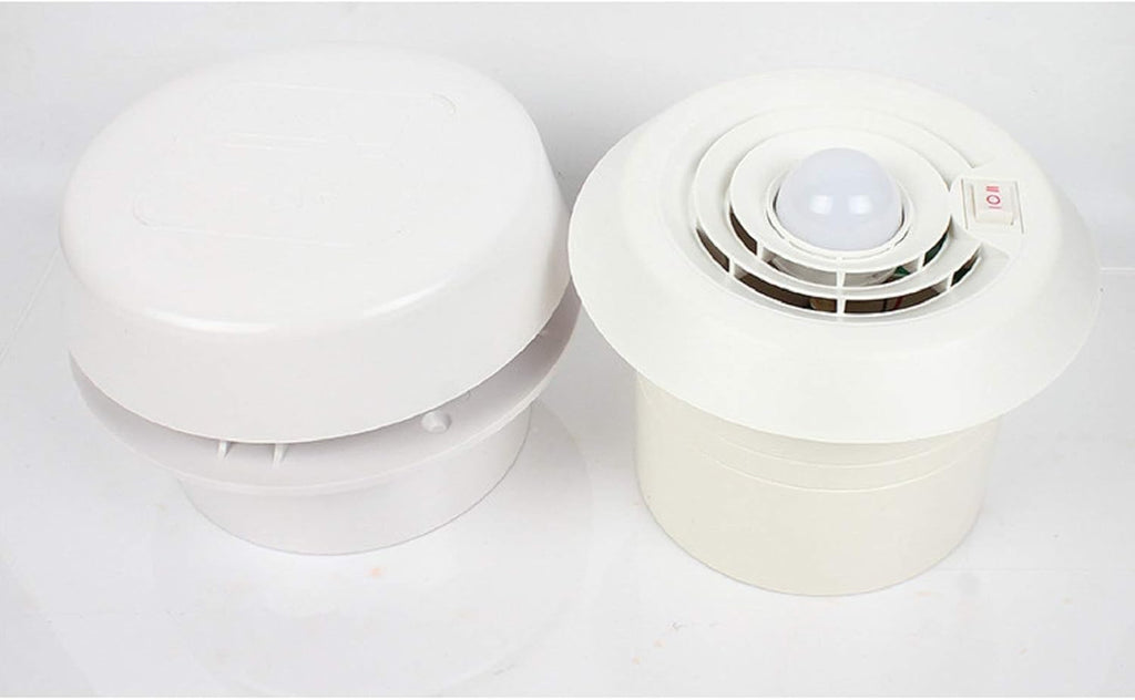 12V Roof Vent Exhaust Cooling Fan with LED Light Q894986