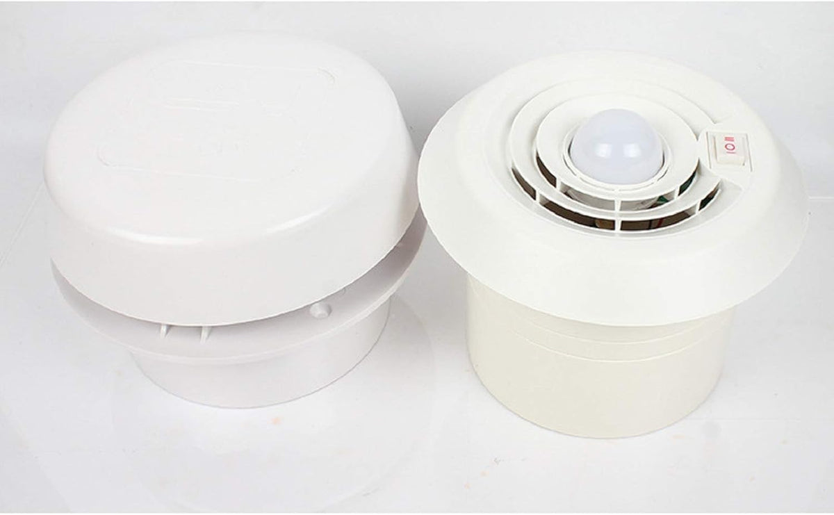 12V Roof Vent Exhaust Cooling Fan with LED Light Q894986