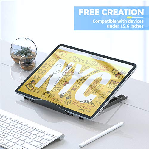 Black Foldable Portable Laptop Stand P22695