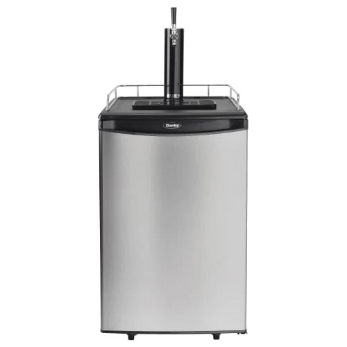 5.4 cft Single Tap Keg Cooler in Stainless B9221