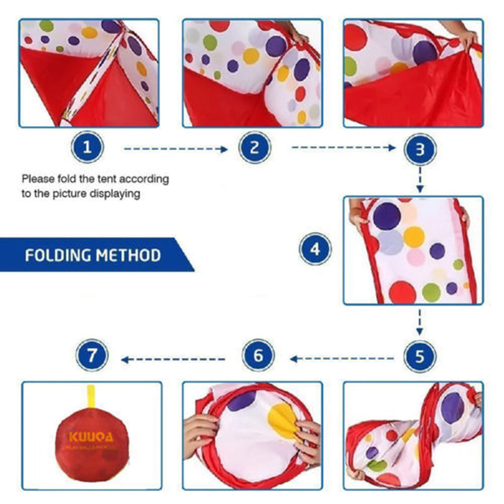 Baby Ball Pit Play Tent with Basketball Hoop M383