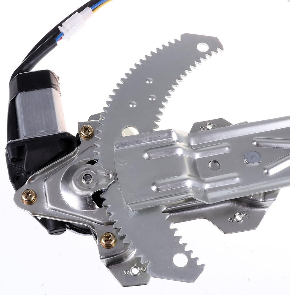 Front Driver Side Power Window Regulator with Motor for 1996-2000 Civic Pack of 2 V4301