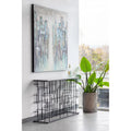 White Marble Console Table F168496