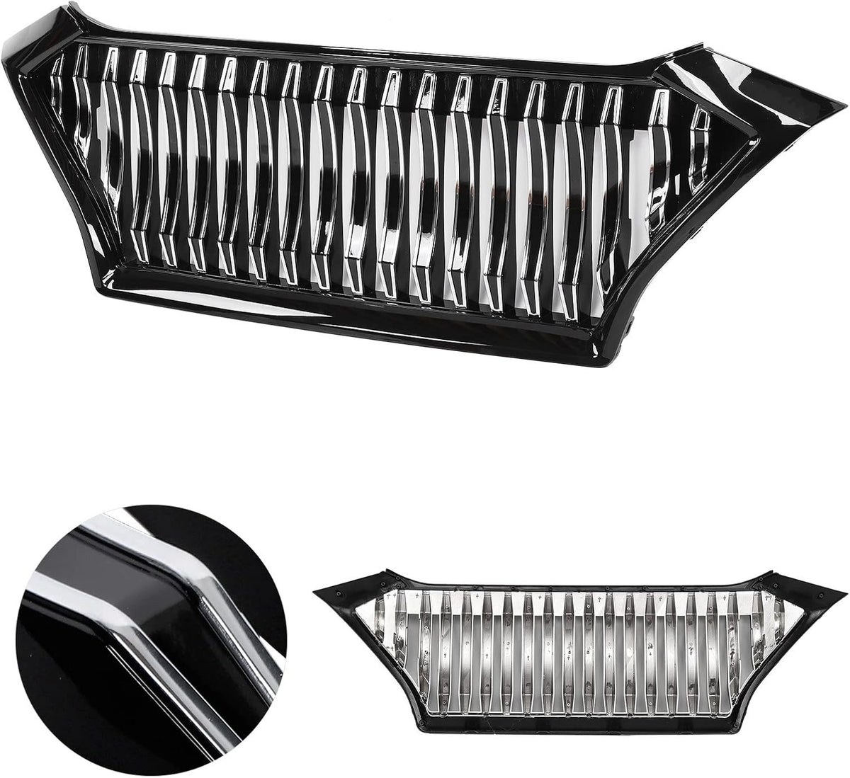Front Bumper Grille Replacement Radiator Grill for Hyundai Tucson 2019-2020 W290429