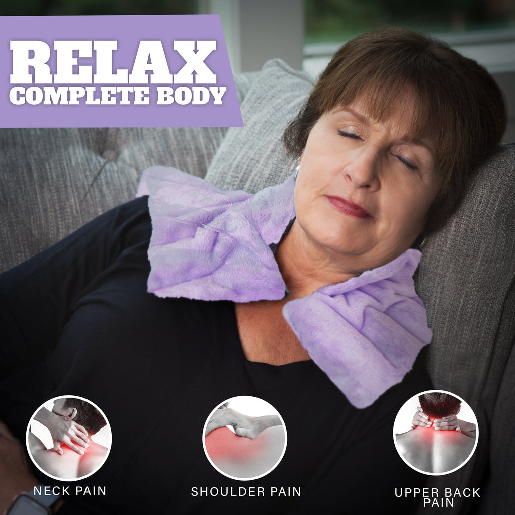 Lavender Herbal Neck & Shoulder Wrap Q8995