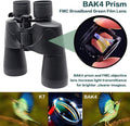 10-24X50 Zoom Waterproof Binoculars with Case and Strap Y5037