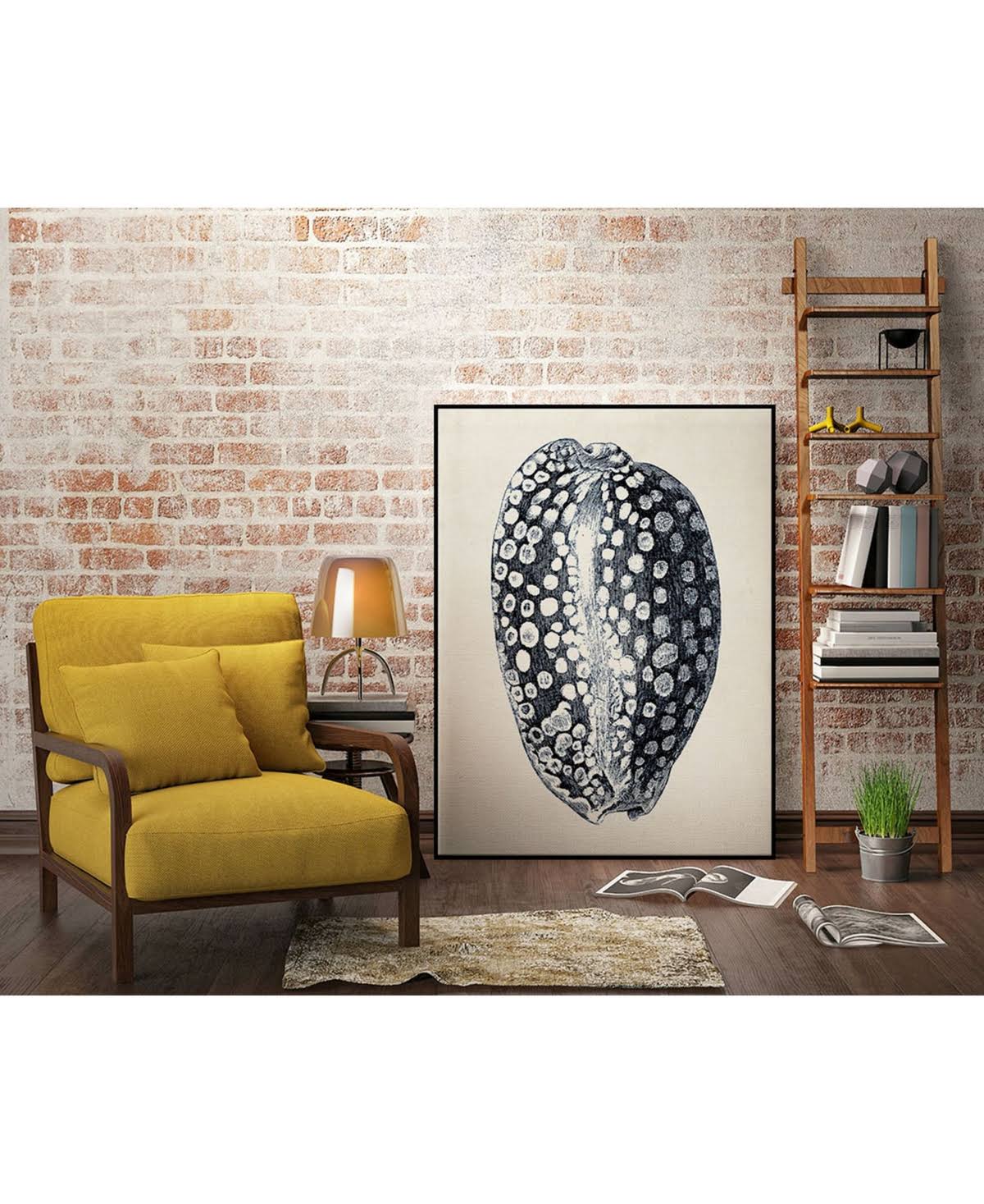 Framed Canvas J465830