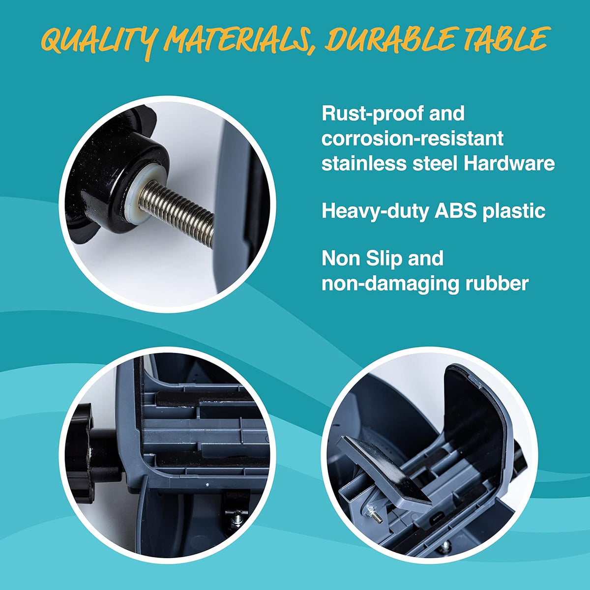 Adjustable Hot Tub Table Tray with Cup Holders J365733