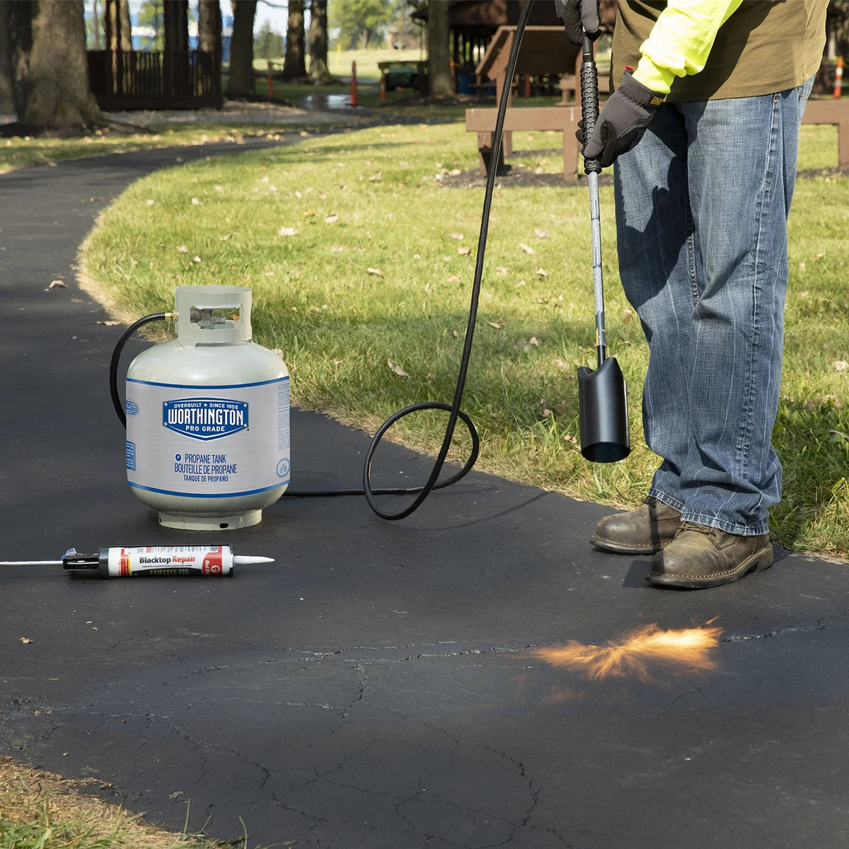 20-Pound Refillable Propane Tank Y5861