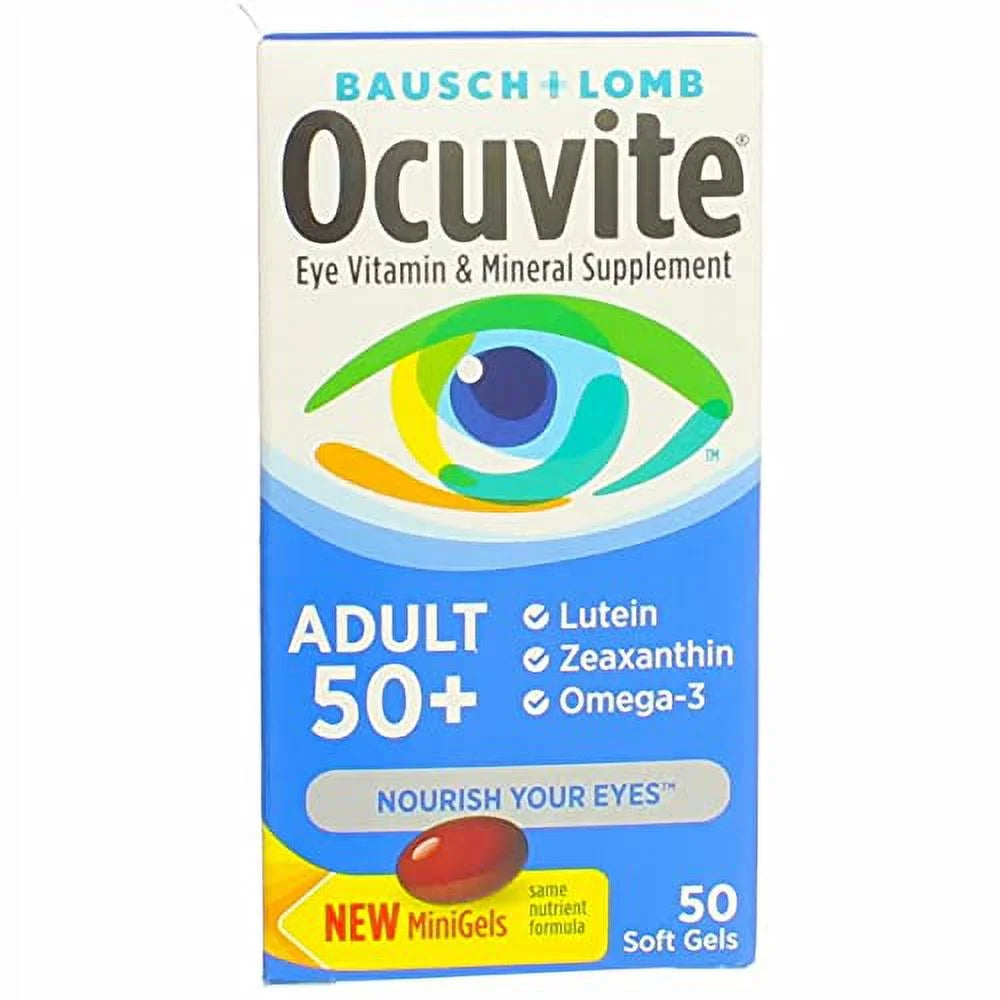 50 ea Pack of 4 Eye Vitamin Softgels C3503