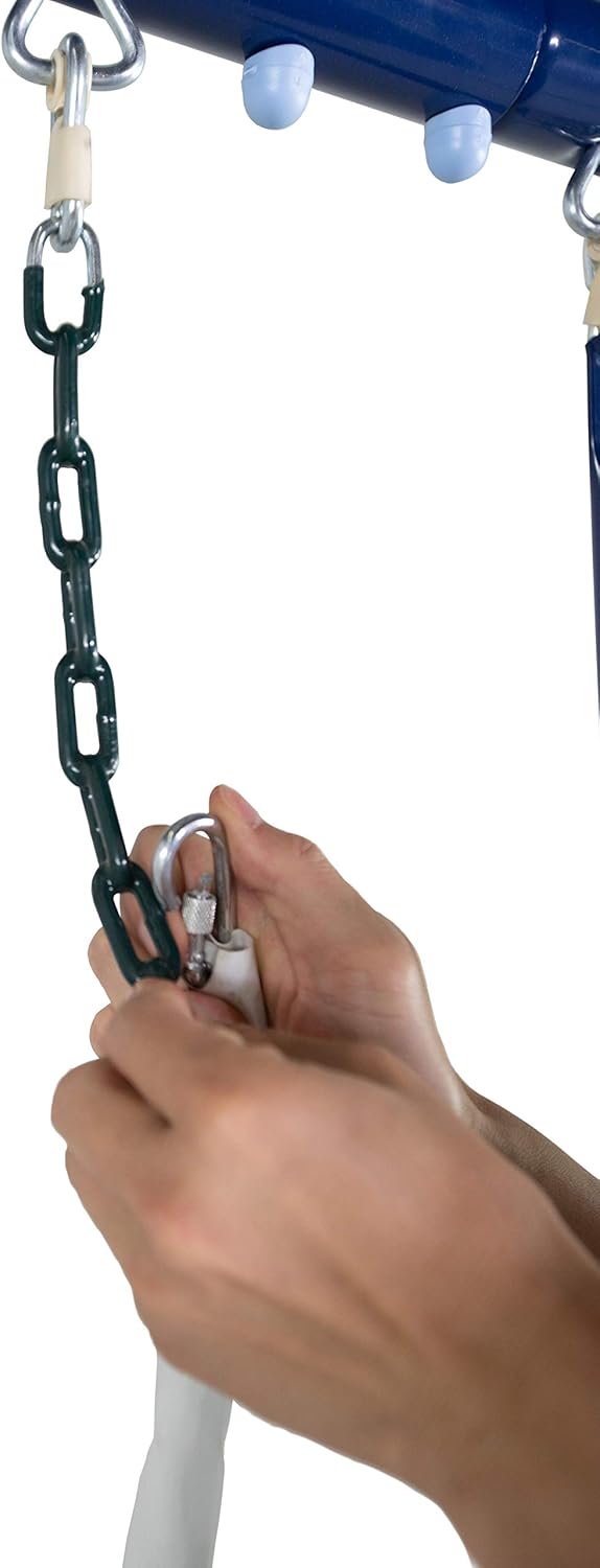 Heavy-Duty Metal Swing Set Y181027