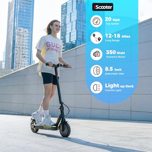 18/12 Miles Long Range Electric Scooter A585