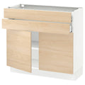 White Base Cabinet with 2 Doors and 2 Drawers S72958