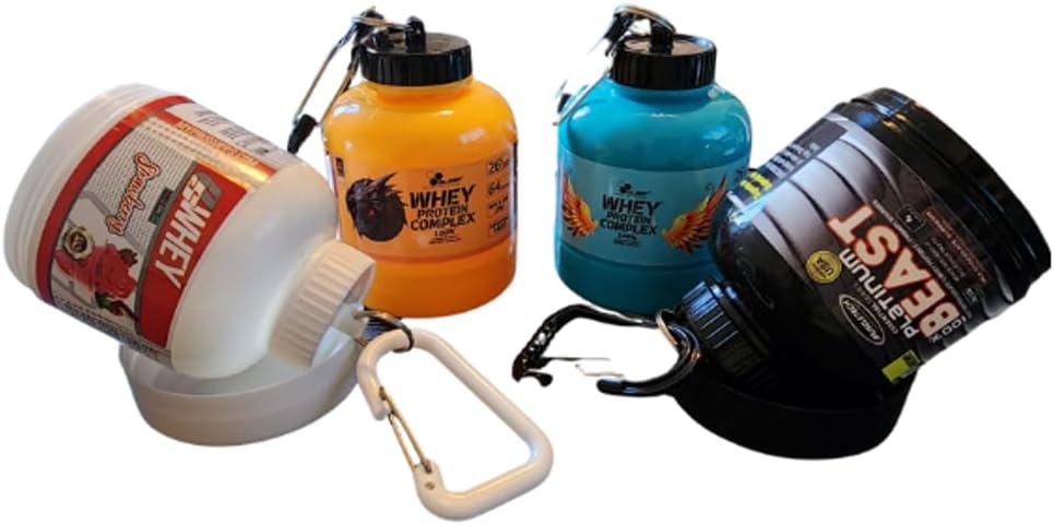 Portable 200ml 60g Powder Container Bottle X114
