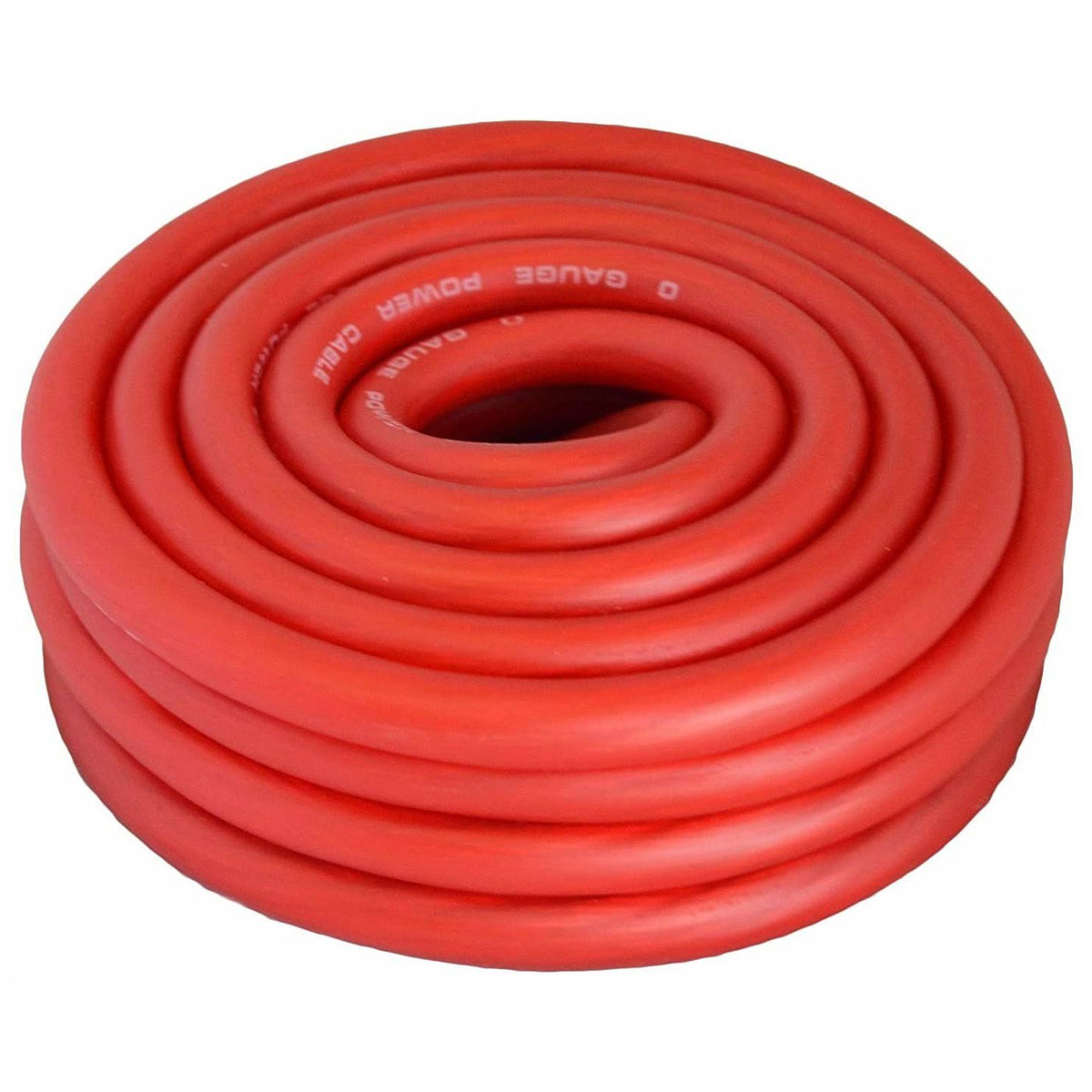 0 Gauge Red Amplifier Power/Ground Wire 25 Feet Cable A63448