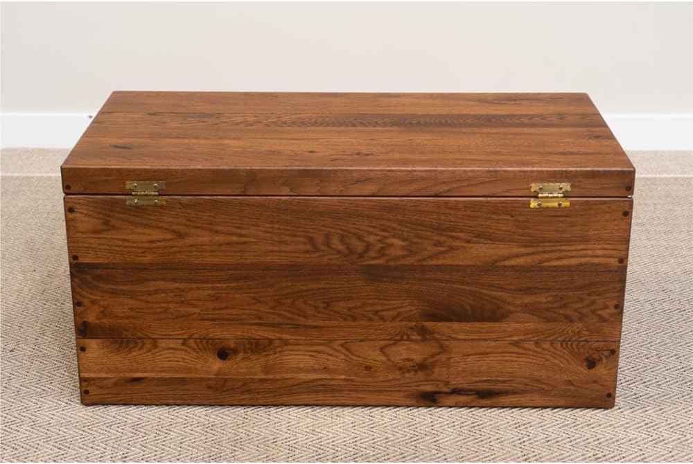 36” Solid Wooden Storage Chest with Handles W418