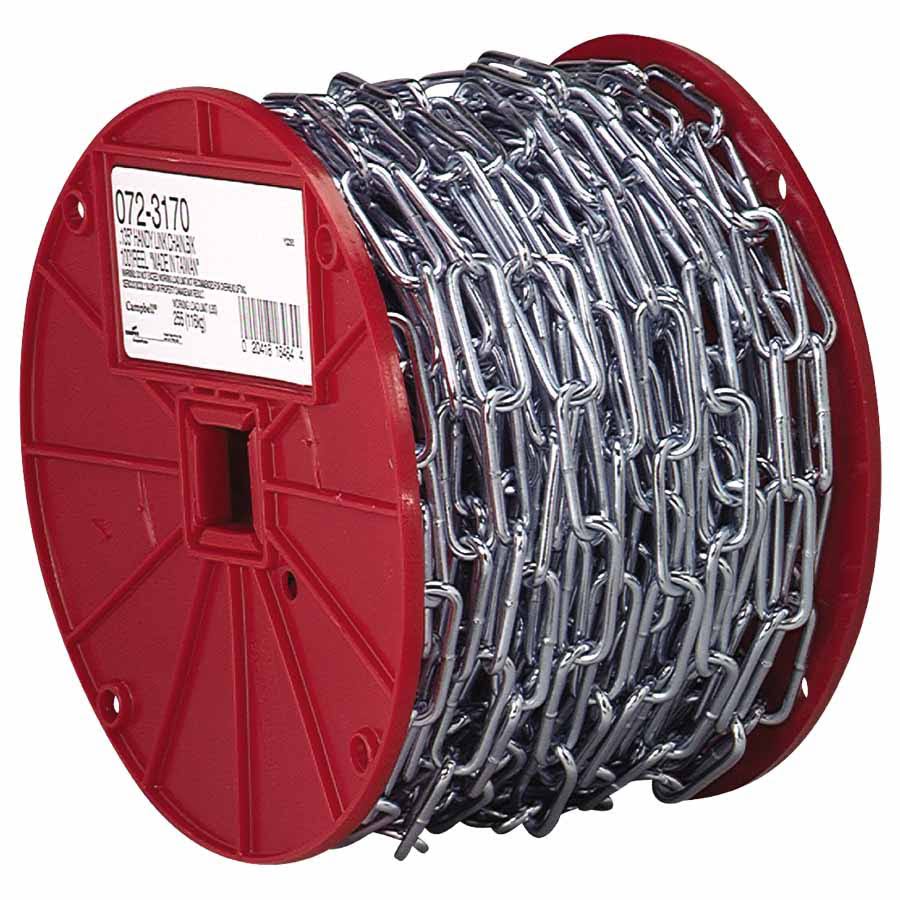 2/0 Blu-Krome Coil Chain 100 ft R448