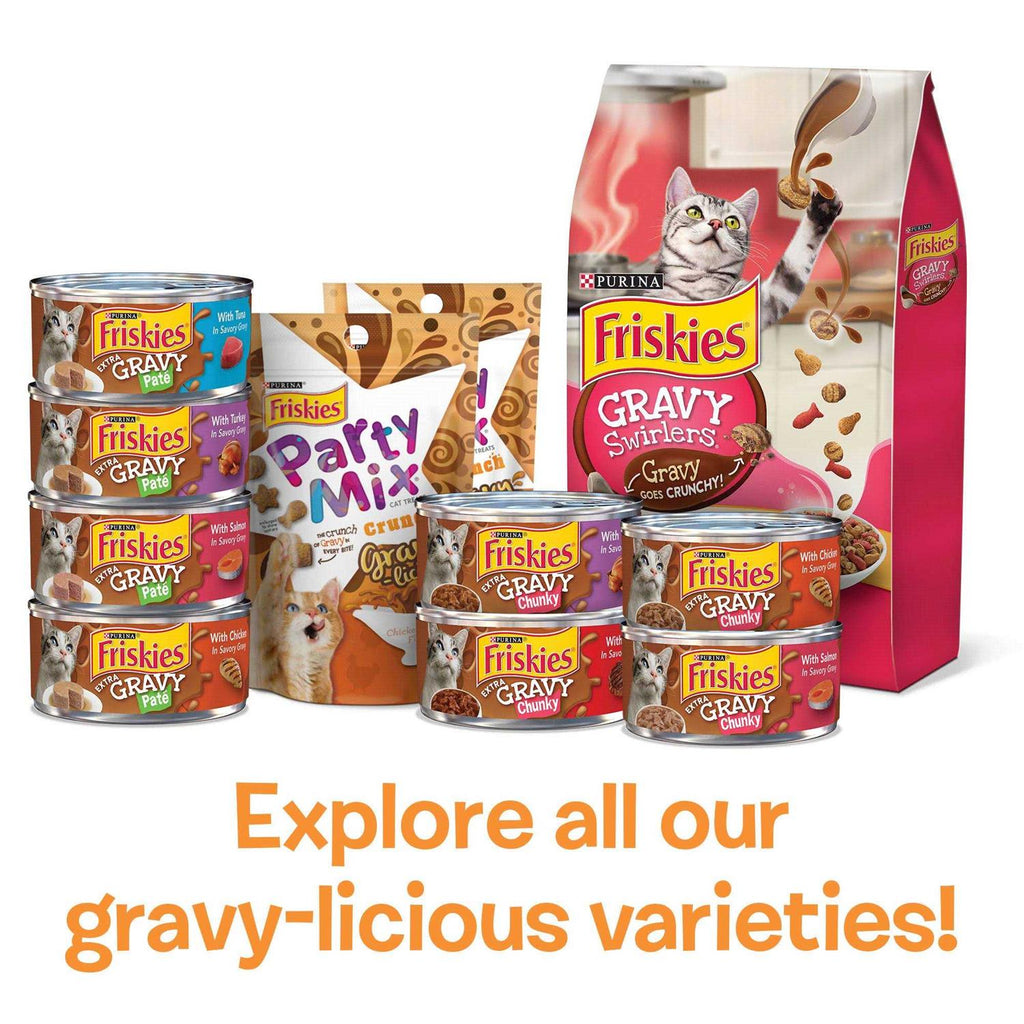 Extra Gravy Chunky Wet Cat Food Variety Pack C61621