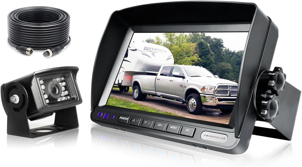 Wired Backup Camera System Kit with 7'' LCD Monitor O11434