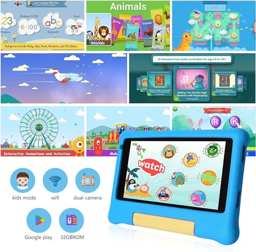 Pink 7 inch Android Tablet with 32GB ROM K91705