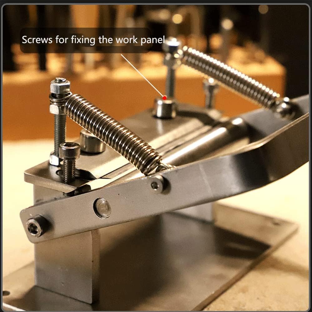 Leather Splitter Manual Leather Skiver Peeler Adjustable Splitte Machine Leather Working Tools D132880
