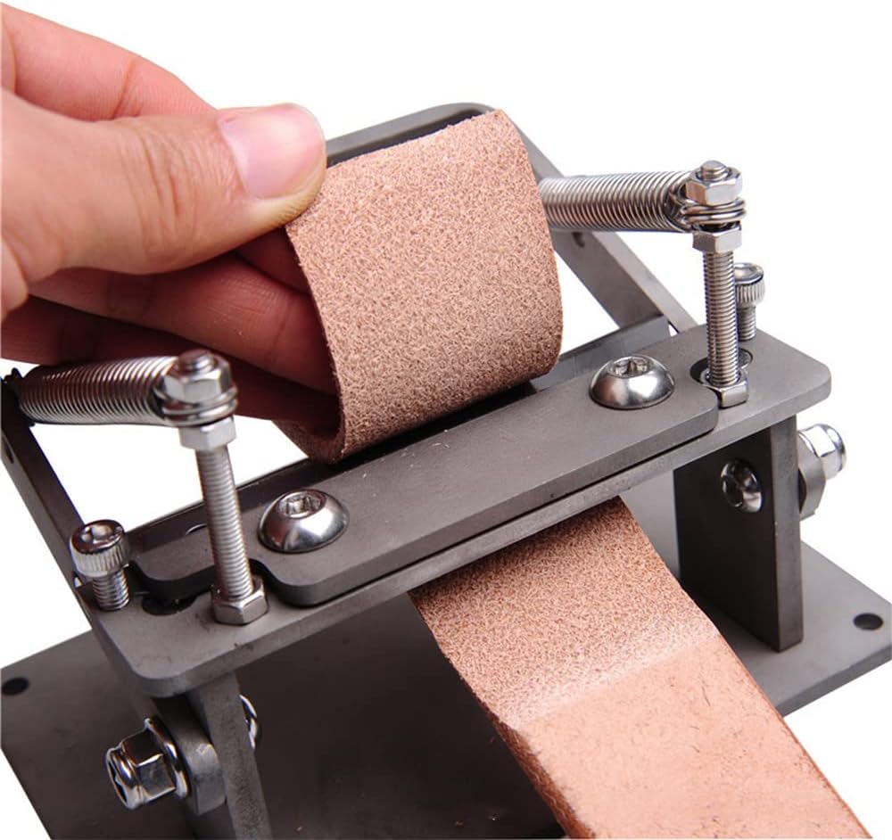 Leather Splitter Manual Leather Skiver Peeler Adjustable Splitte Machine Leather Working Tools D132880
