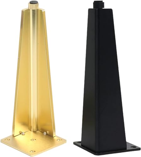 Gold 30cm Aluminium Adjustable Furniture Feet H140437