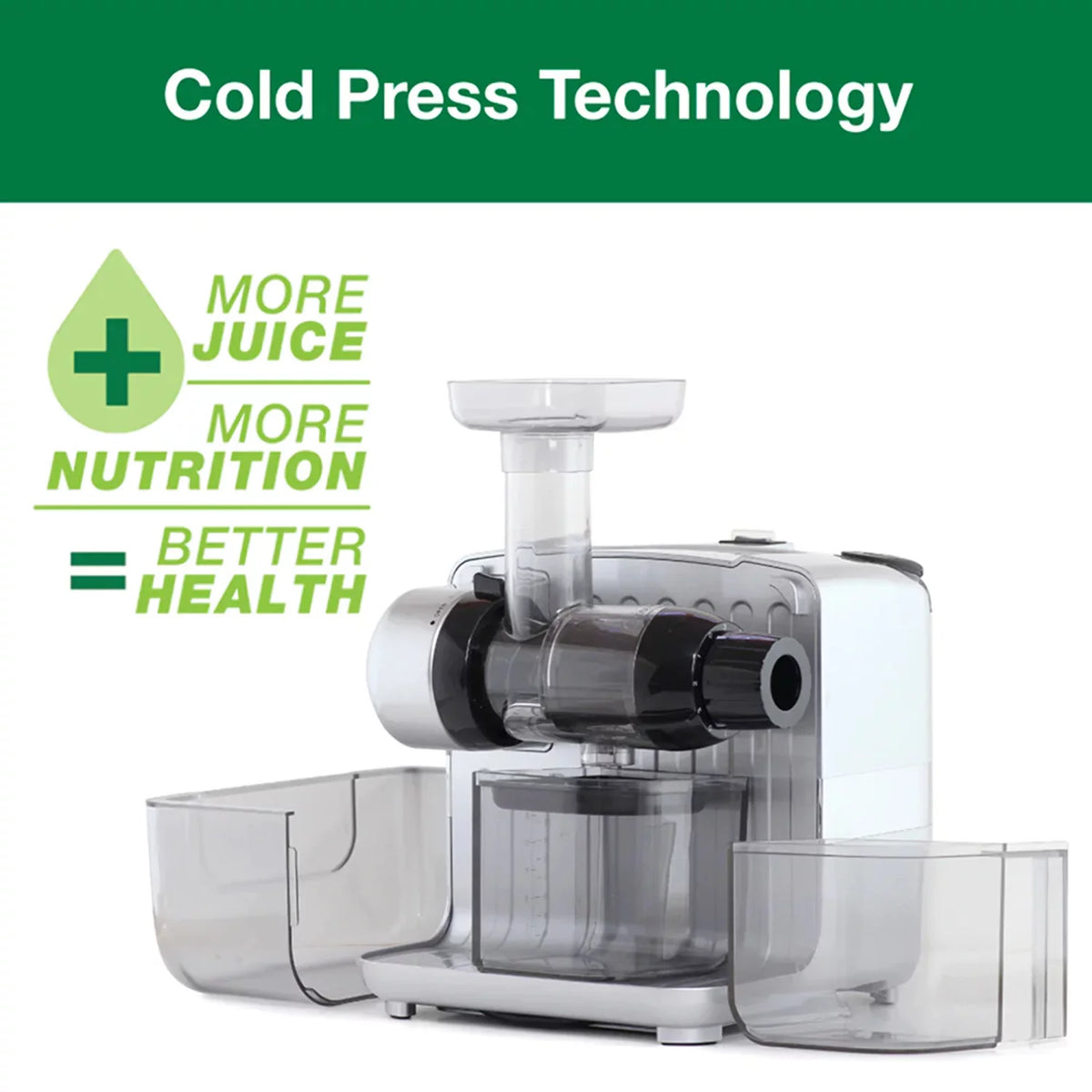 Silver Cold Press Slow Masticating Juice Extractor Z396