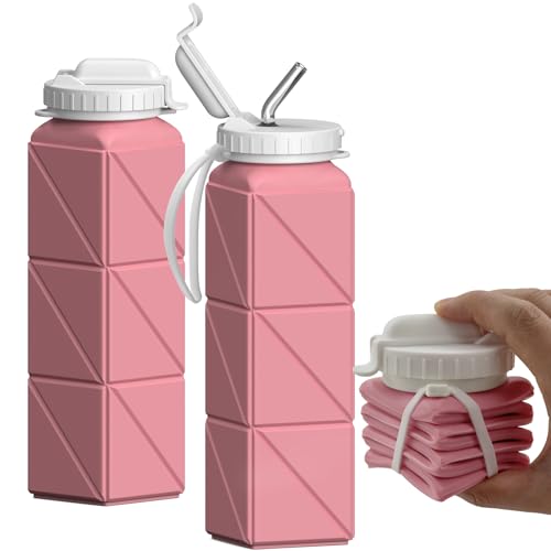 Collapsible Silicone Water Bottle 610ml H1851