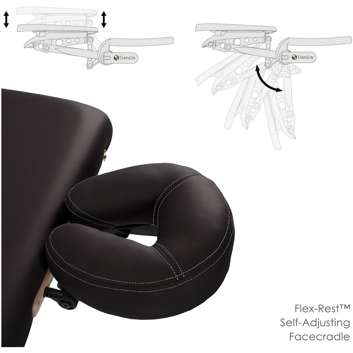Black Portable Massage Table Package G5737