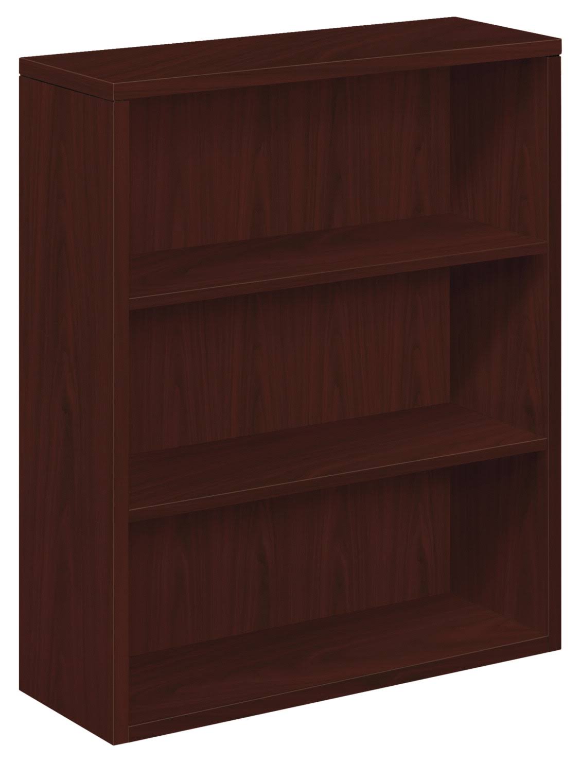 3-Shelf Mahogany Bookcase M784