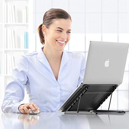 Black Foldable Portable Laptop Stand P22695