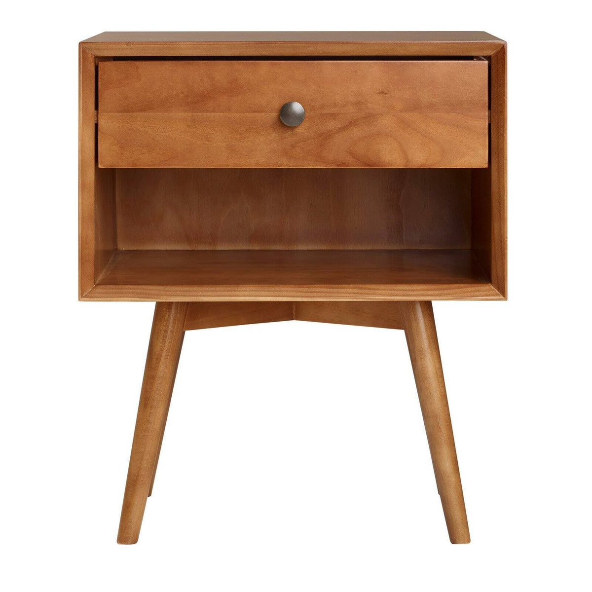 Solid Wood Nightstand N532670