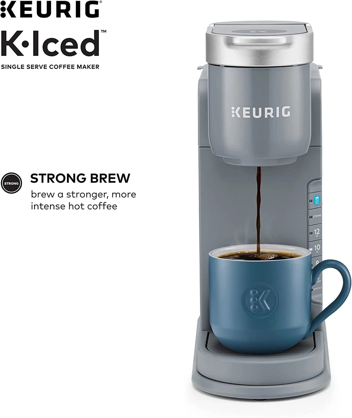 Gray Single Serve Coffee Maker H859715
