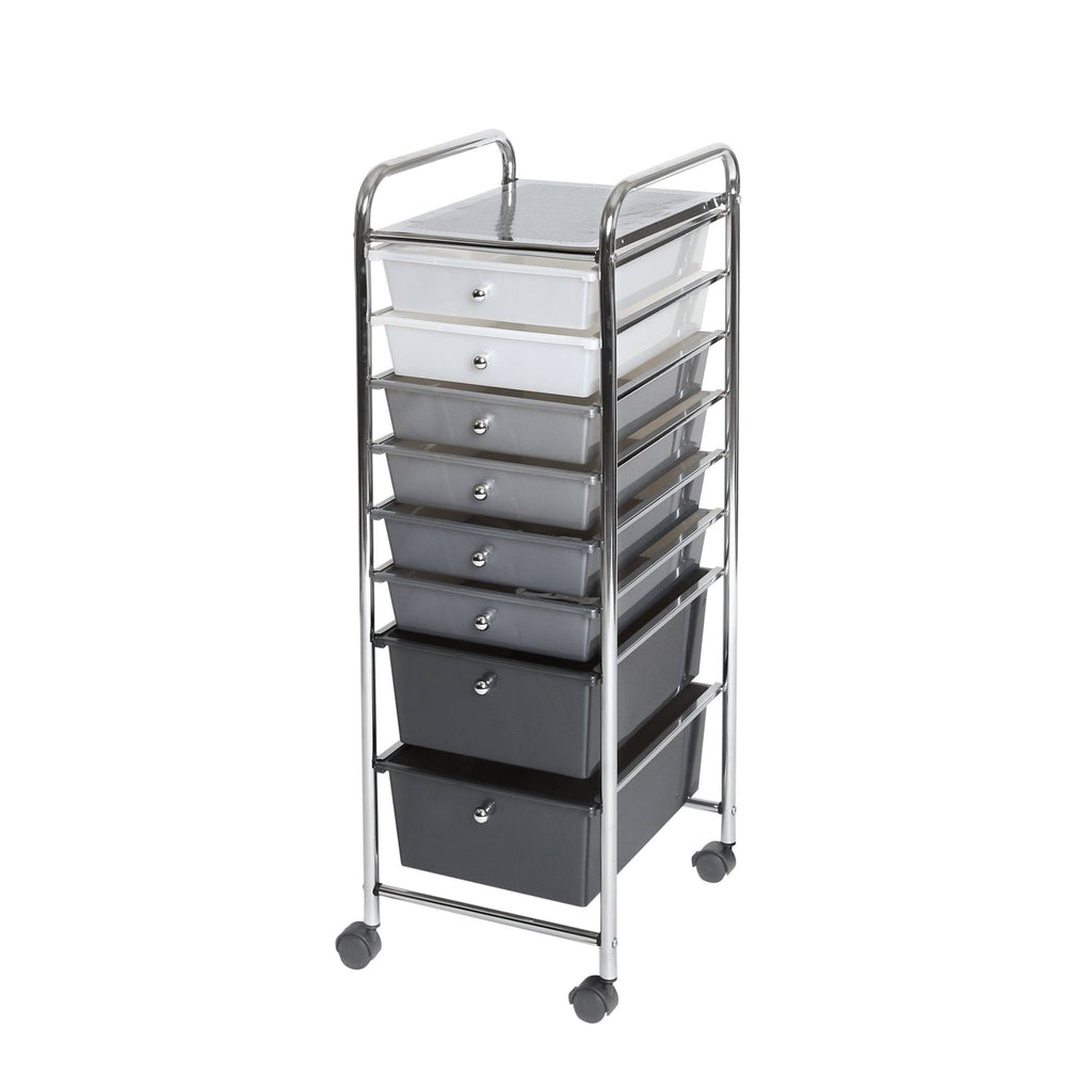 8 Drawer Storage Bin Organizer Cart L825