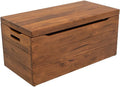 36” Solid Wooden Storage Chest with Handles W418