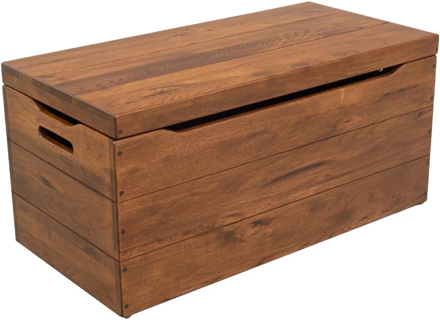 36” Solid Wooden Storage Chest with Handles W418